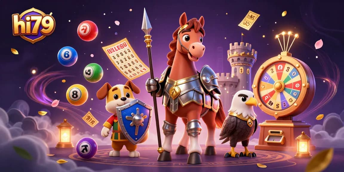 Engage with the dynamic world of hi79, where medieval knights and exciting gambling elements come alive.