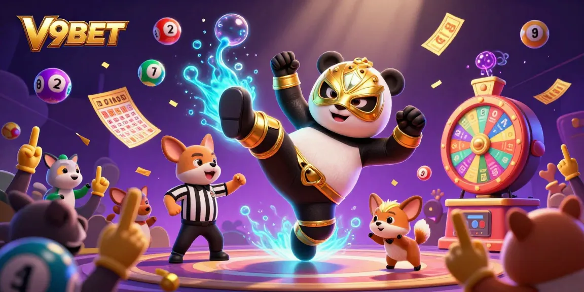 Experience thrilling gameplay at V9BET with vibrant 3D casino elements and excitement.