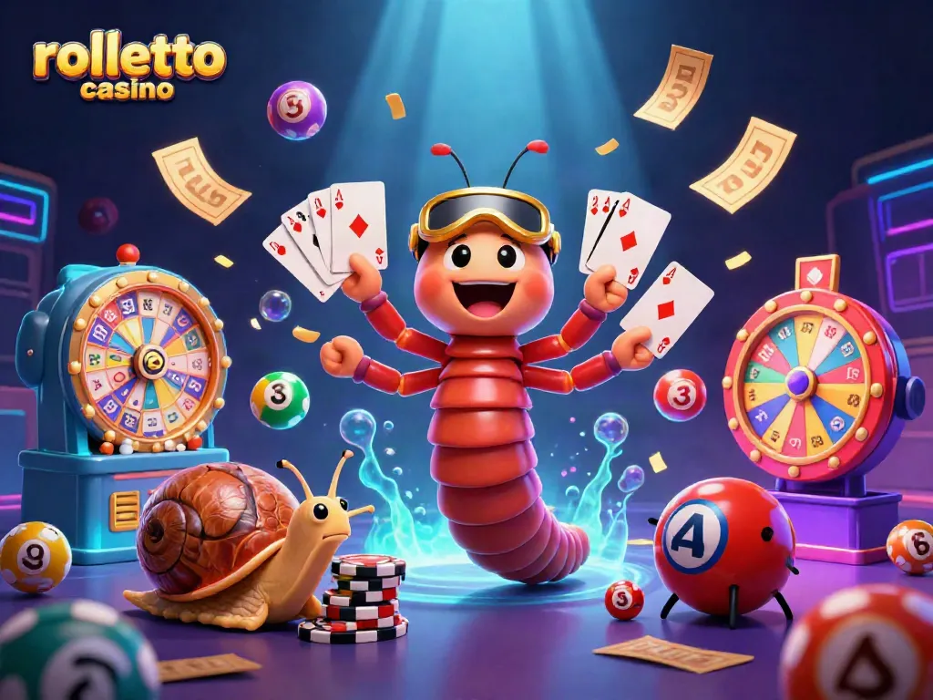 Engage players at rolletto casino with lively gaming excitement and vibrant 3D cartoon characters.