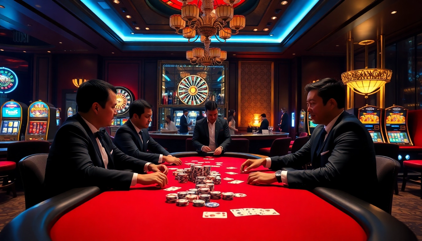 Experience high-stakes poker action at https://tt88vip.top/ with vibrant casino atmosphere and exciting gameplay.