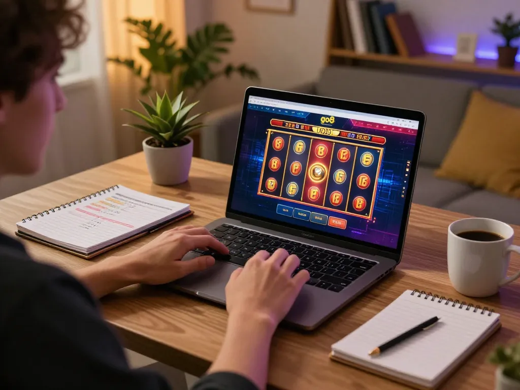 Play slots on go8 platform showcasing dynamic gaming experience and strategic approach.