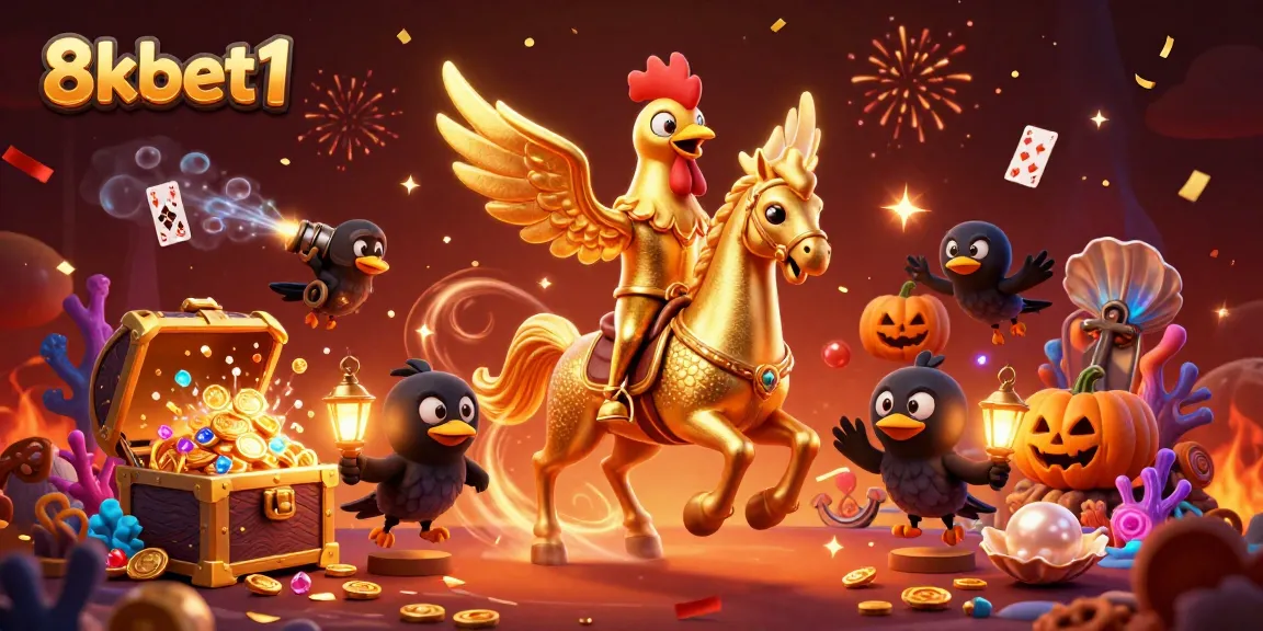 Trải nghiệm cá cược 8kbet1 đầy thú vị với sảnh game rực rỡ và phần thưởng hấp dẫn.