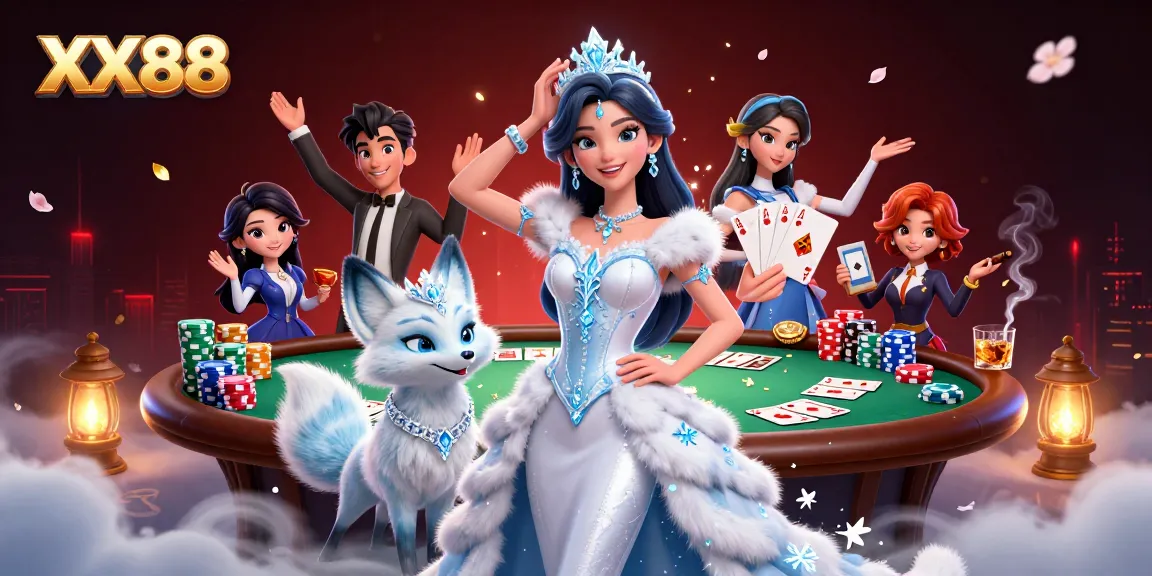 Engage with the thrilling gaming experience at XX88 featuring exciting poker elements