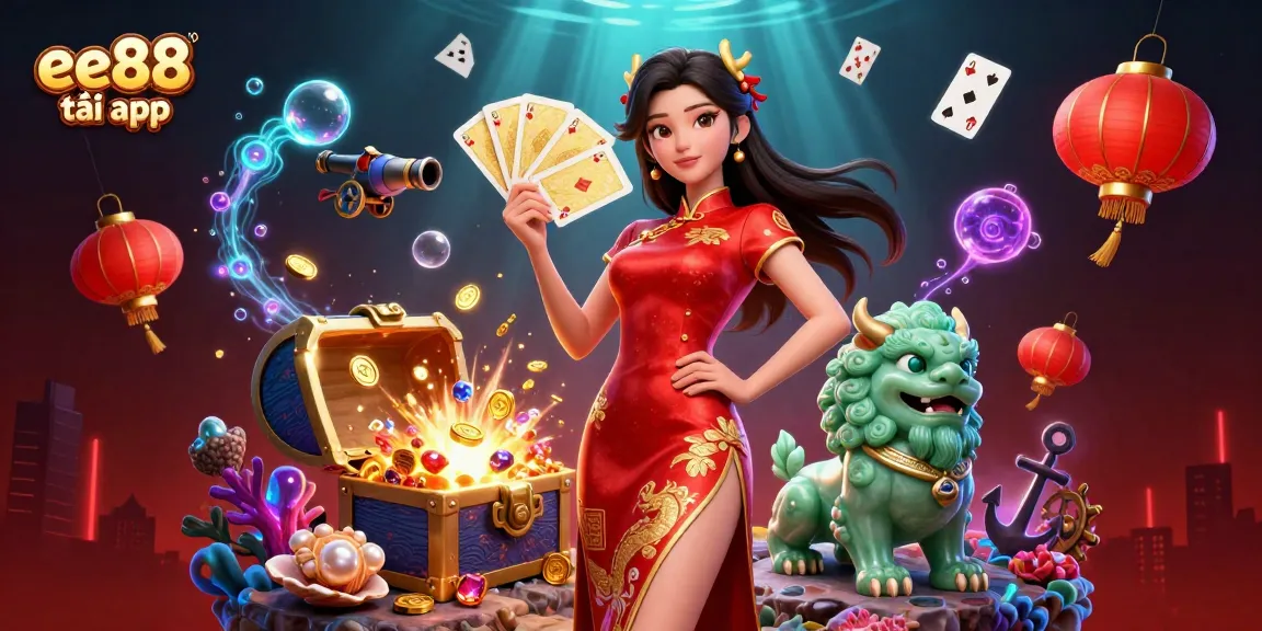 Experience exciting gameplay with the ee88 tải app featuring a vibrant casino theme.