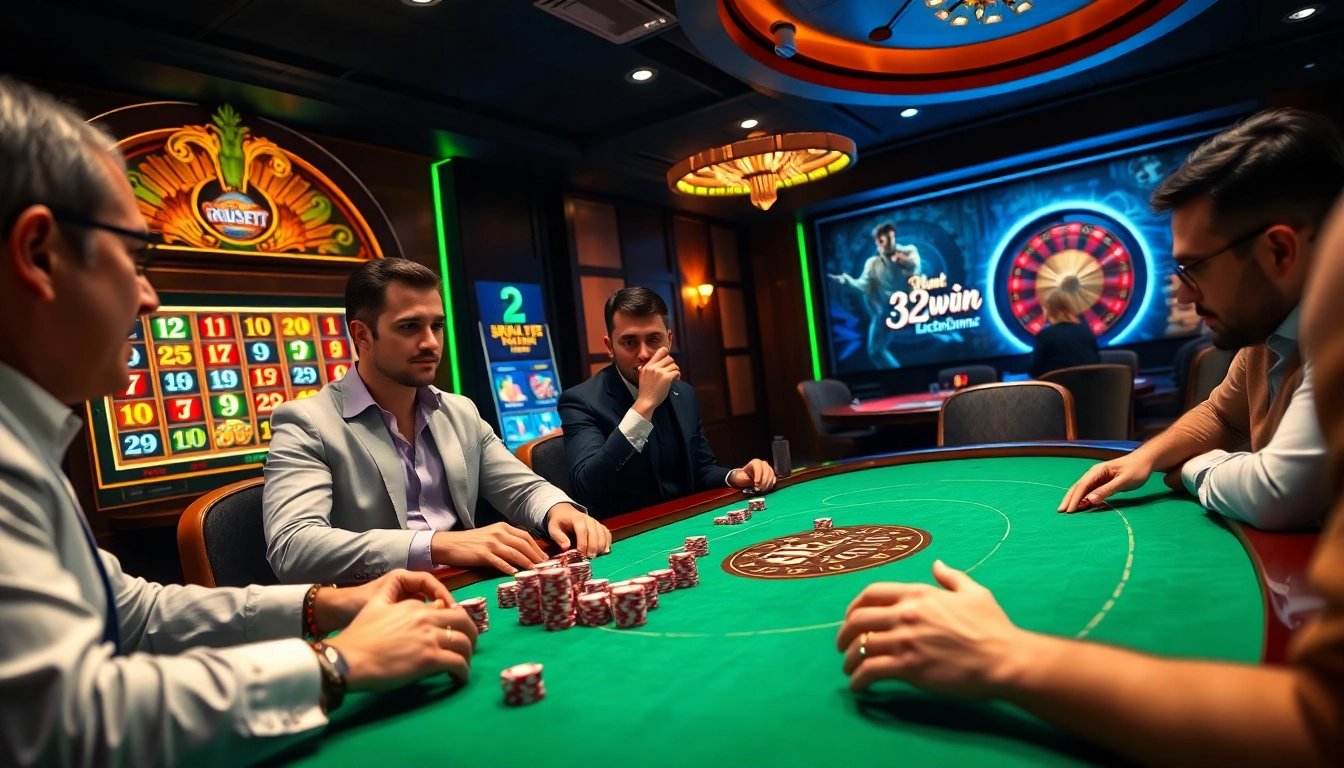 Experience high-stakes poker fun and excitement at https://32wingroup.com/ with vibrant casino visuals.