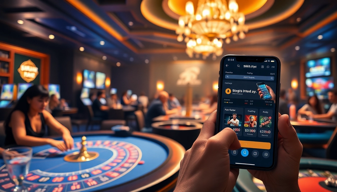 Engaging online betting experience at s666.nyc featuring diverse games and user-friendly interface.