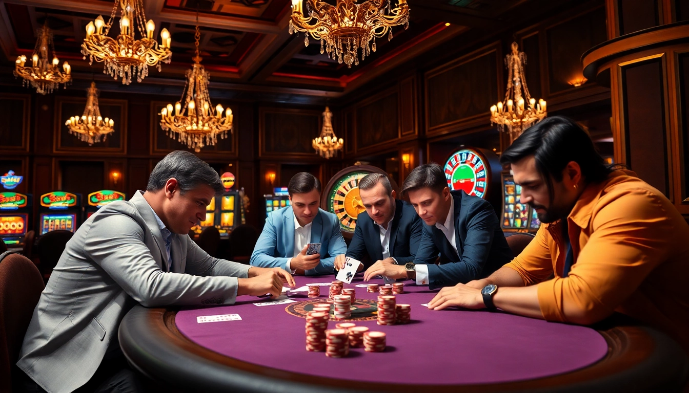 Experience the thrill of poker at SV66 casino with intense gameplay and vibrant atmosphere.