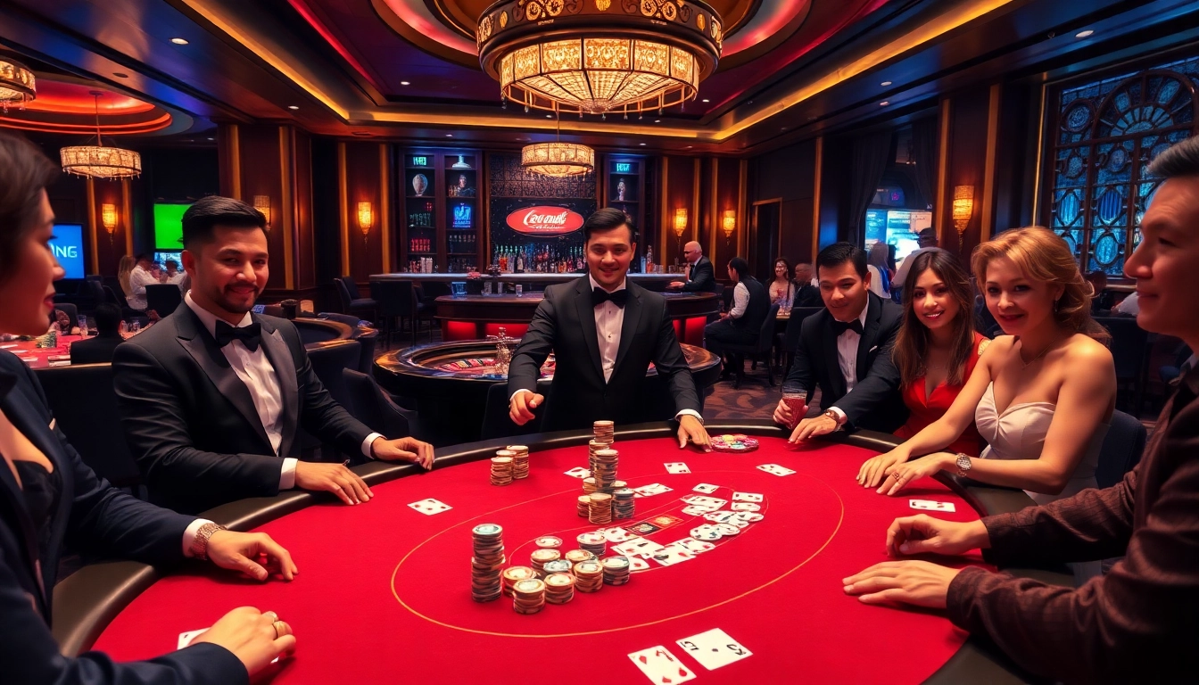 Experience excitement at https://rr88a.us.com/ with a luxurious poker scene alive with action.